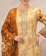 Beige Unstitched Premium Fabric Texture