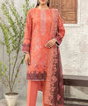 Multi Color Embroidered Unstitched 3 Piece Suit Full View