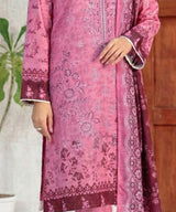 PinkEmbroideredUnstitchedSuitEmbroideryDetail
