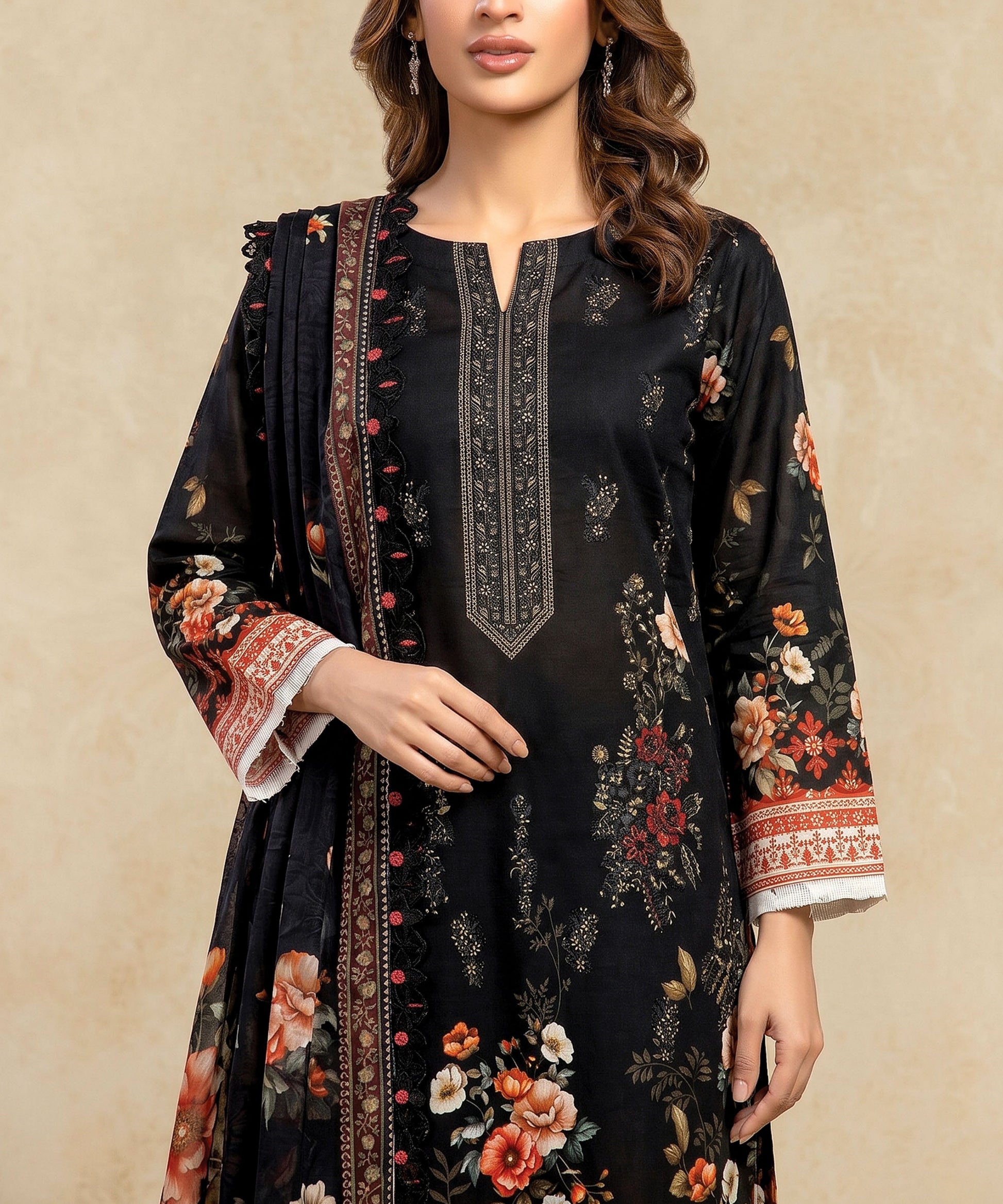 Black Unstitched Premium Fabric Texture