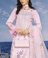 Light Purple Embroidered 3 Piece Suit Full View