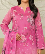 Pink Unstitched Suit Fabric Close Up