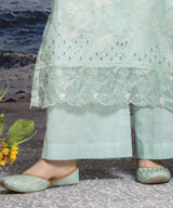 Sky Blue Matching Sandal Close Up