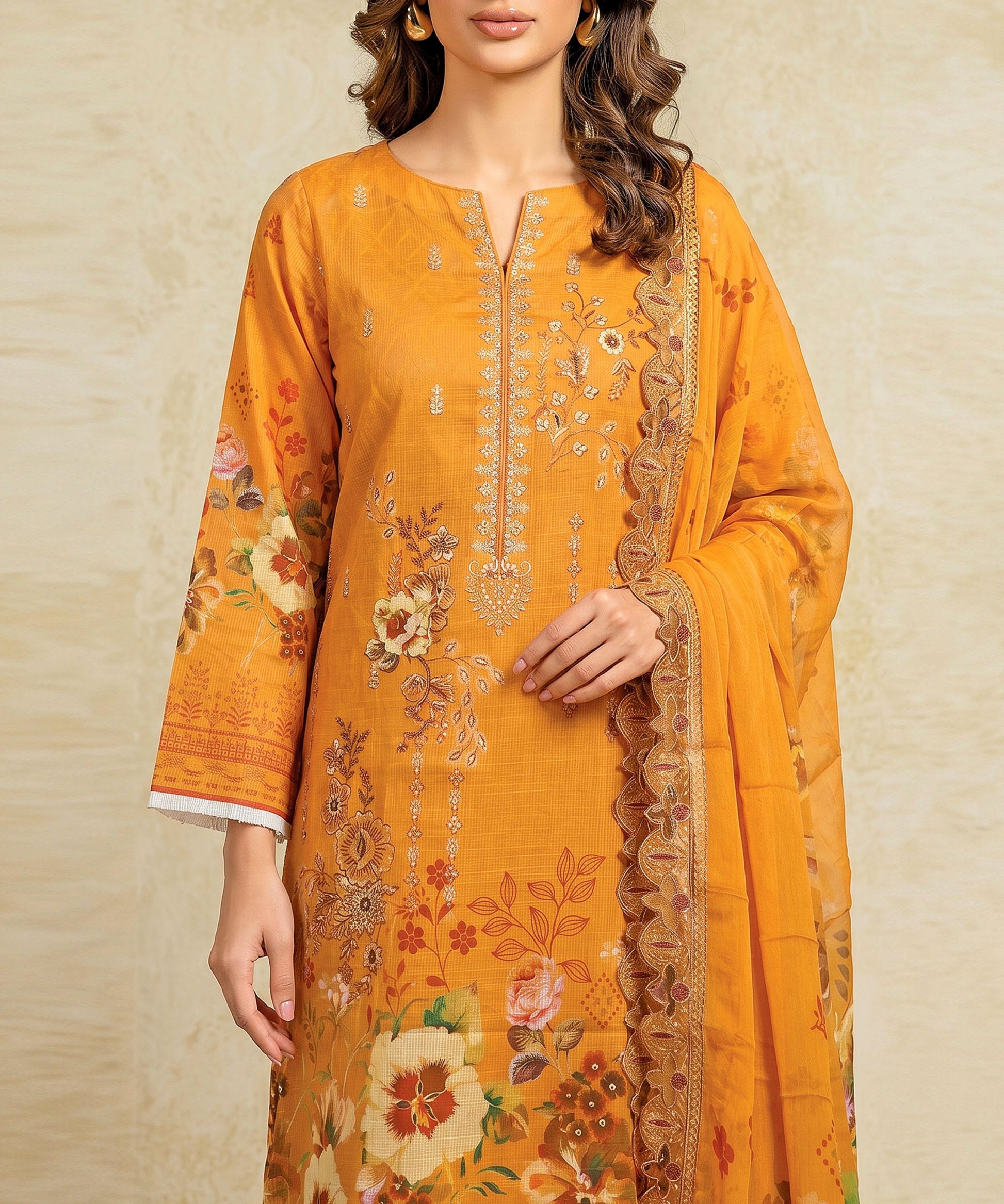 YellowUnstitchedPremiumFabricTexture
